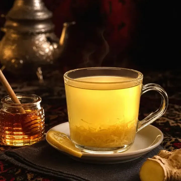 Grated Ginger Tea